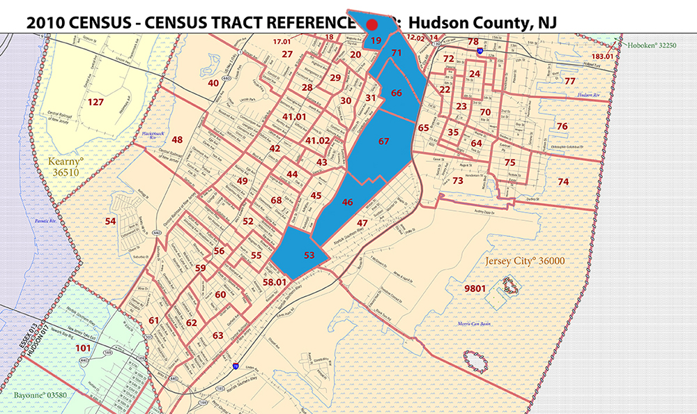 Journal Square New Jersey Census