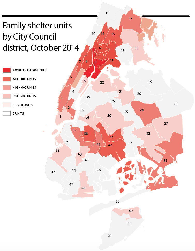 Homeless Shelter map