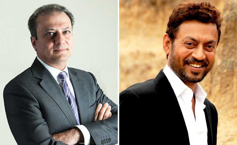 Preet Bharara and Irrfan Khan