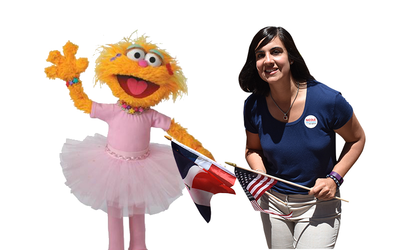 Nicole Malliotakis and Zoe