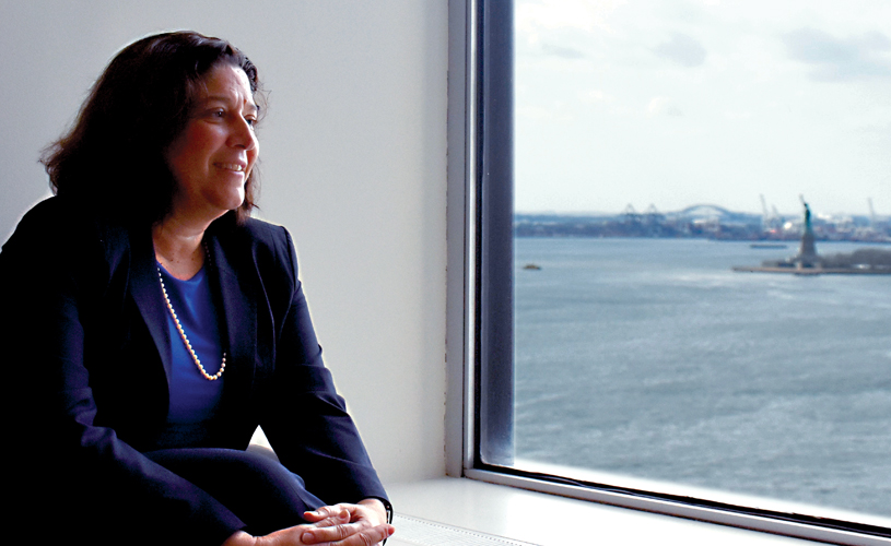 Maria Vullo in her office.